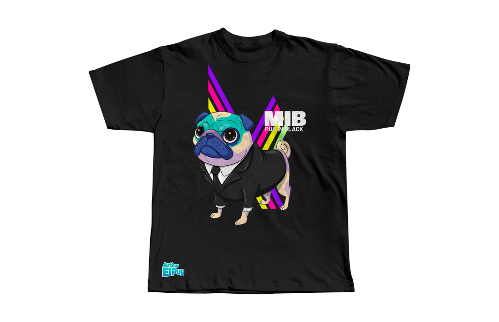 Arthur | Pug in Black
