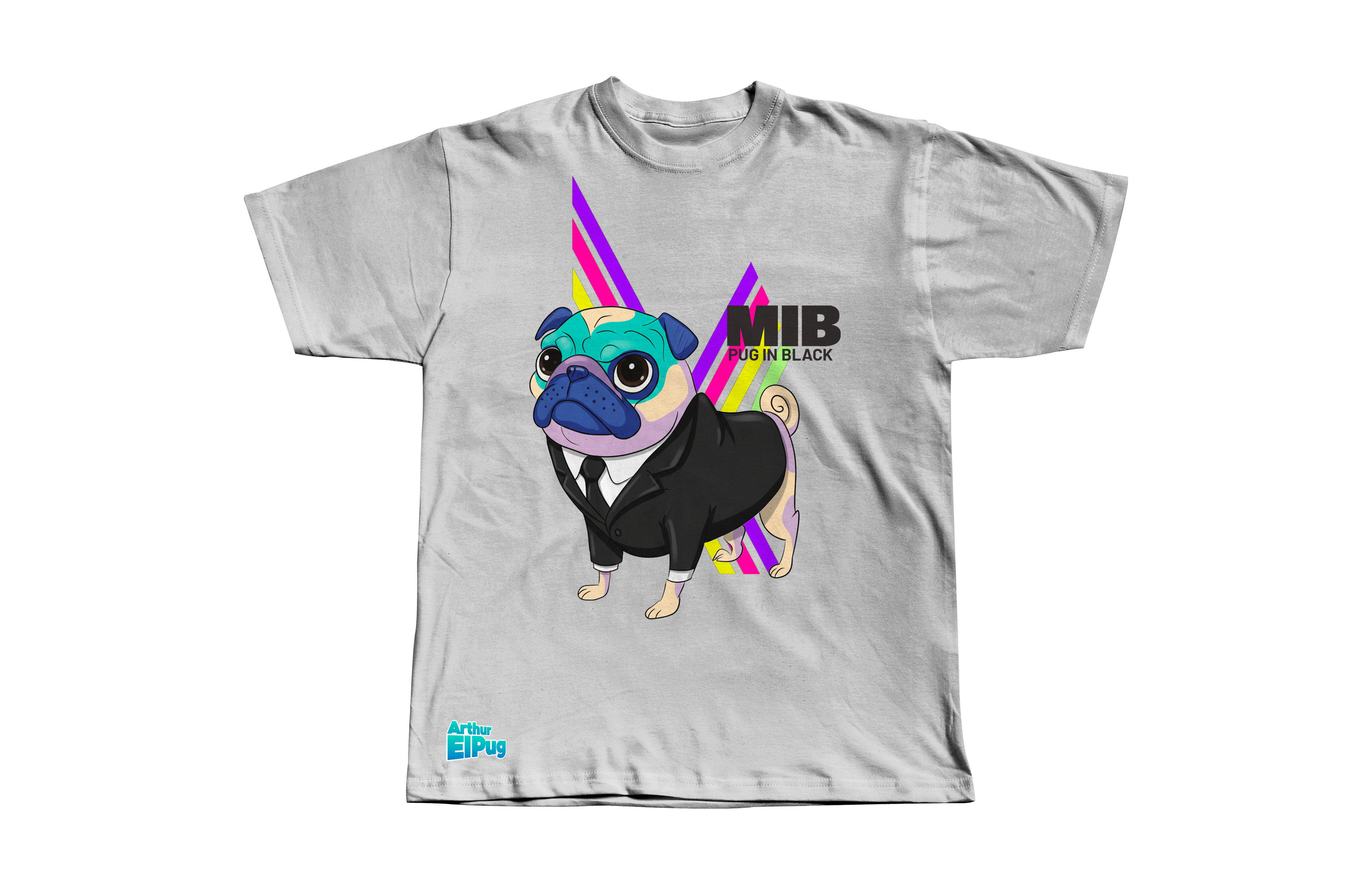 Arthur | Pug in Black